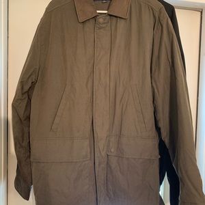 Dockers winter jacket with leather collar